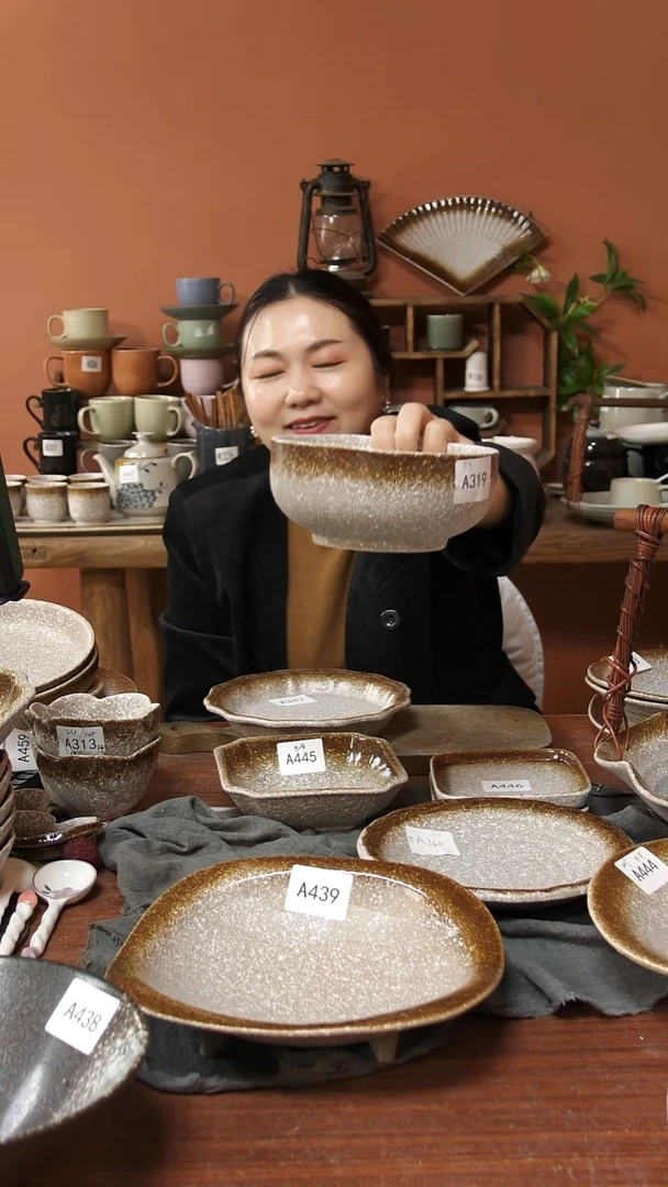 陶瓷A319 一只陶瓷粗陶六寸碗可能微瑕