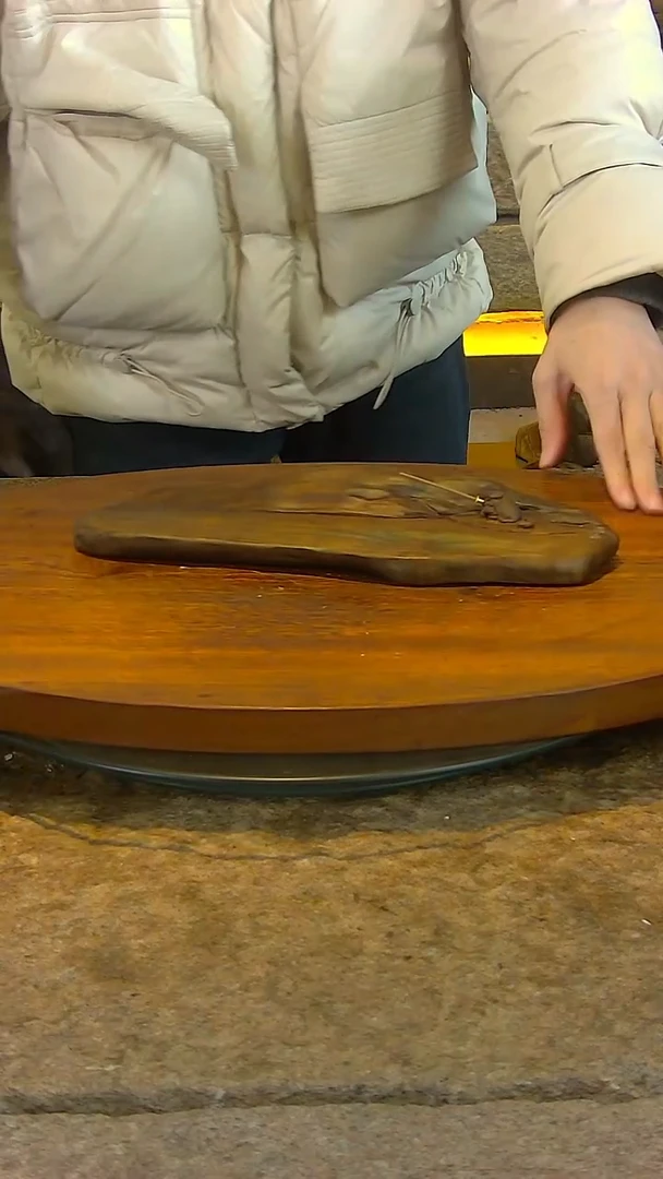 木金丝楠阴沉木禅意山水摆件线香插