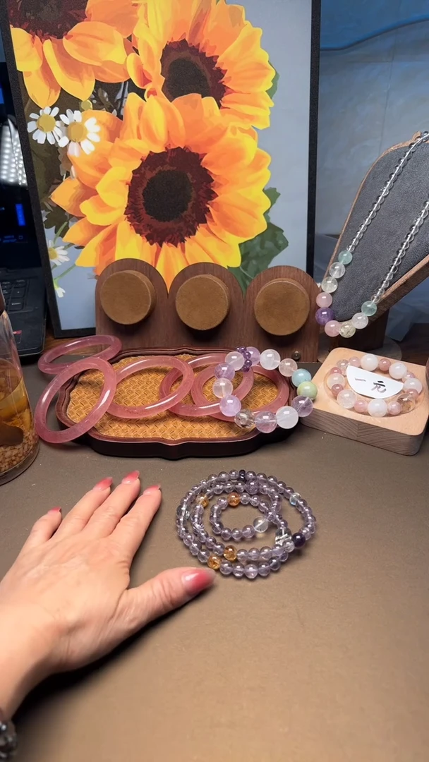 未镶嵌手链水晶1