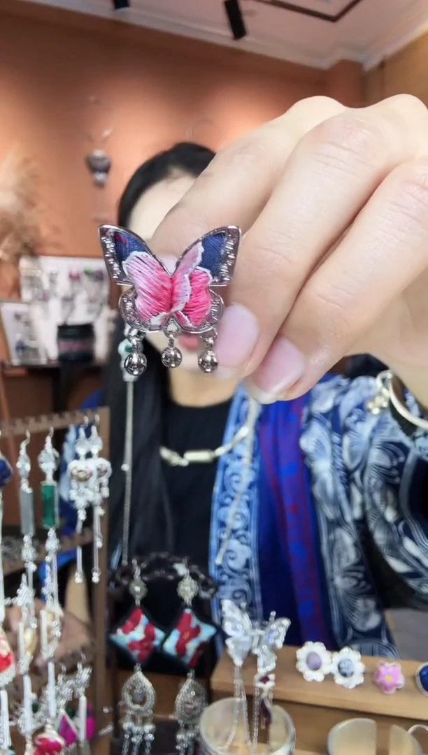 刺绣纯手工民族风戒指