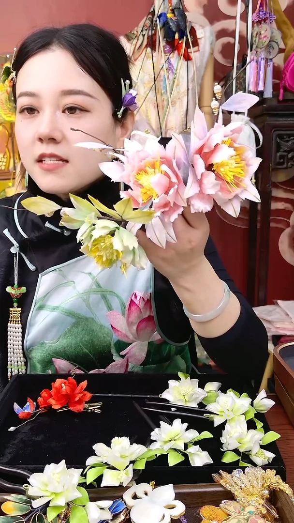 纯铜合金琉璃非遗首饰好美