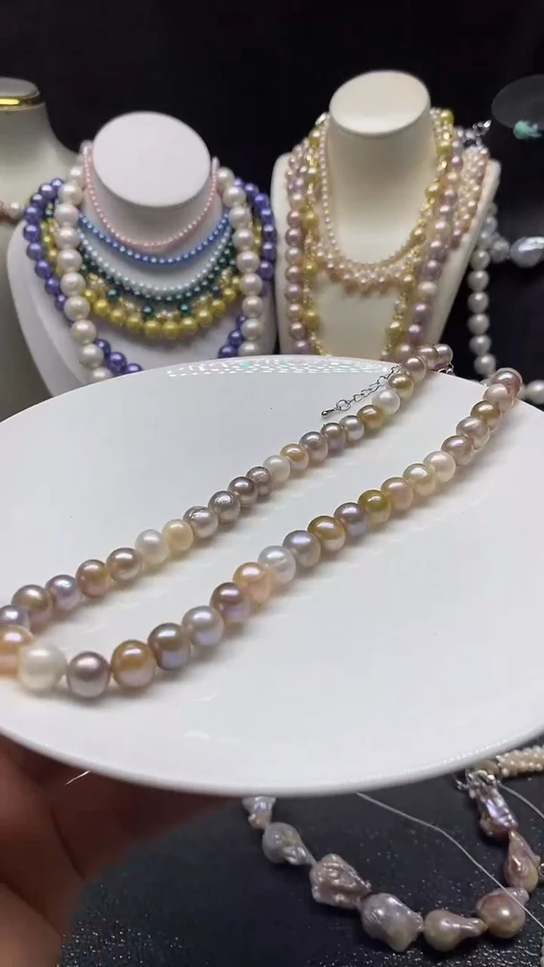 颈饰未镶嵌淡水珍珠多人