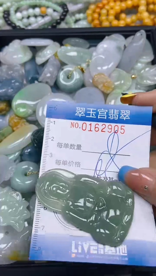 翡翠未镶嵌颈饰闪购0162905