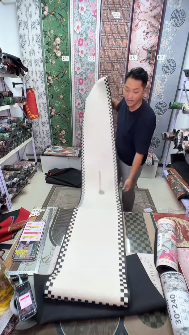 混纺40 240 棋盘格吸水样品