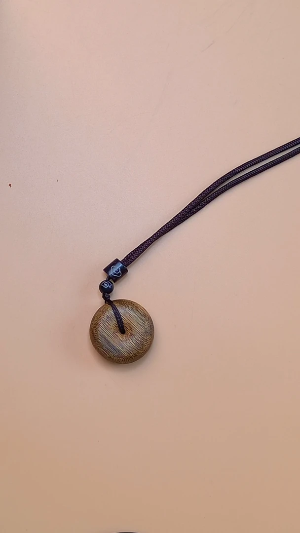 吊坠沉香芽庄白棋楠平安扣  3072