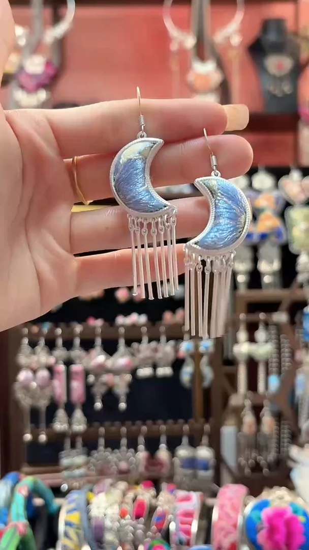 织绣 云织谣民族风精美饰品  77