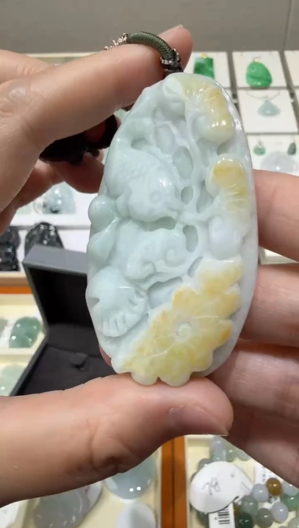 未镶嵌挂件翡翠A货翡翠多样性孤品