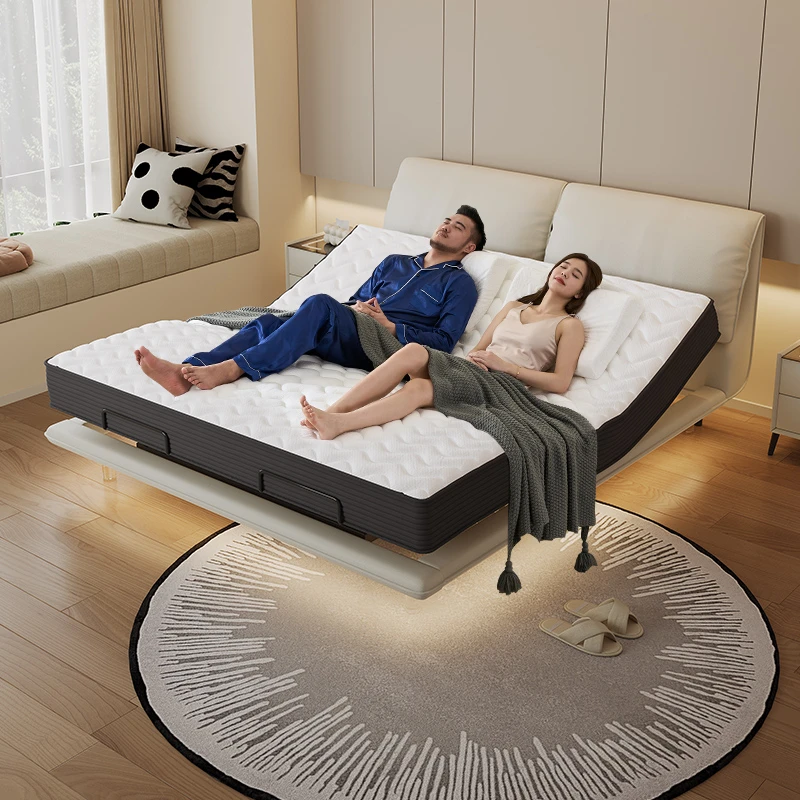 【大象耳朵】9代智能悬浮床电动功能床主卧双人床1.8m卧室婚床GN01