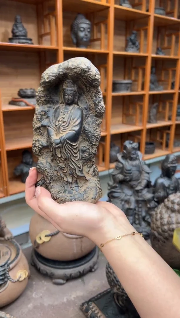 陶土【火山泥】普慈观音