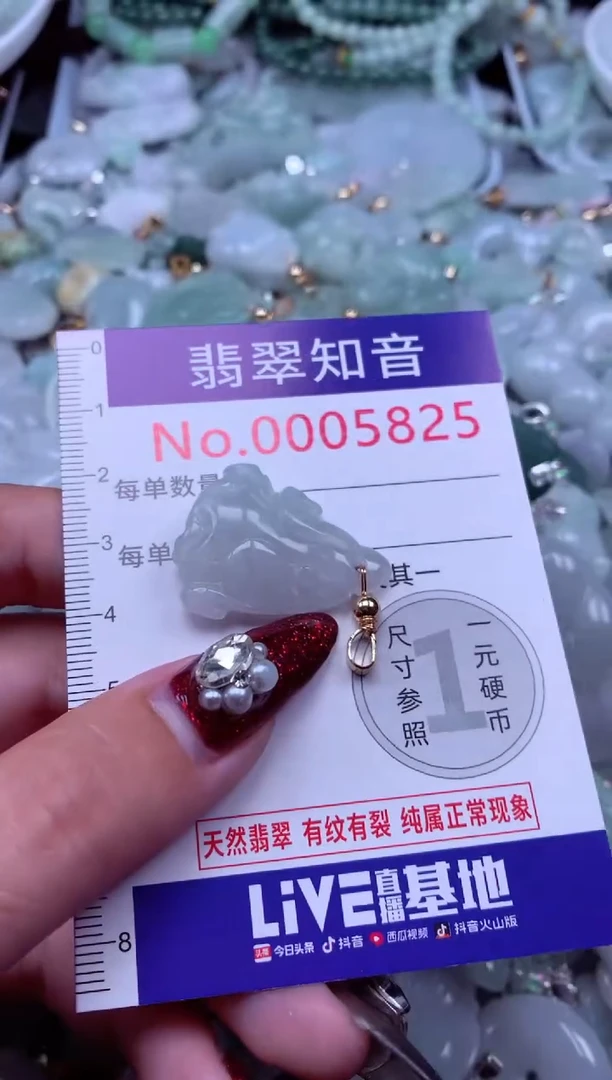 吊坠(不含链)未镶嵌翡翠5825