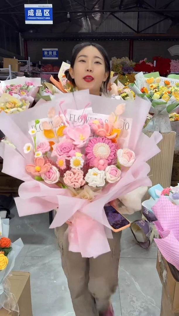非遗手工花束，孤品定制！