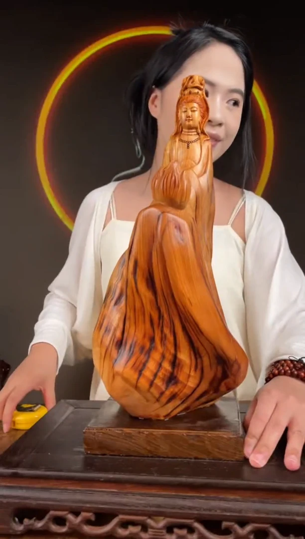 柏木（崖柏）手工摆件,先抢先得! 编号:164