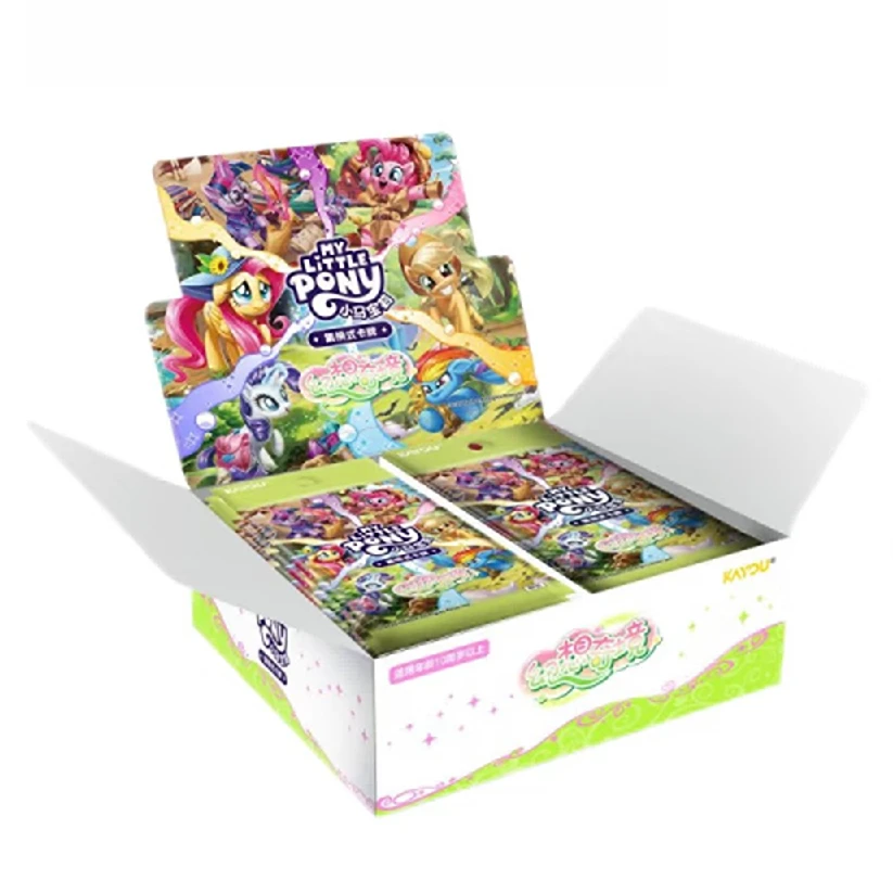 卡游【拆盒】小马宝莉-幻想奇境第一弹 盲盒收藏卡牌（直播代拆）