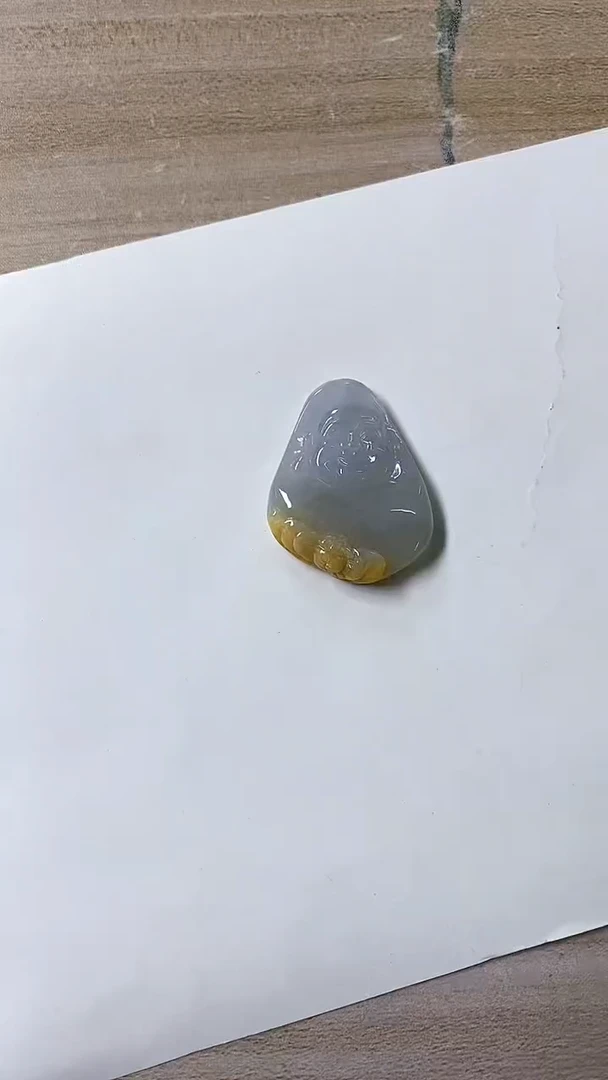 颈饰银S925镶嵌翡翠18天然缅甸翡翠A货