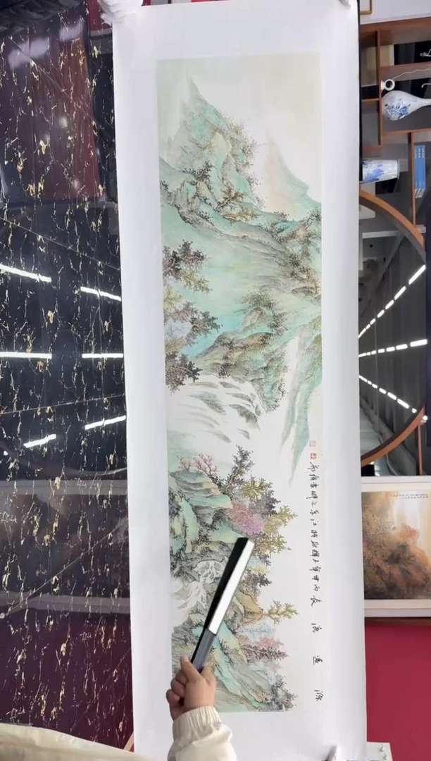 国画国画绘画山水花鸟