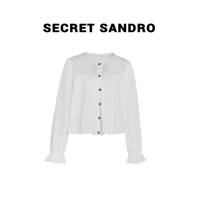 【白开水】Secret Sandro 鸥小柒  上衣 S25213020Q