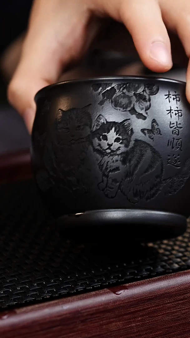 茶壶紫砂宜兴原矿紫砂作品