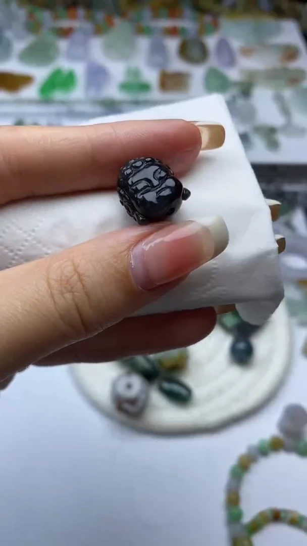 未镶嵌定制翡翠毛货定制不退不换