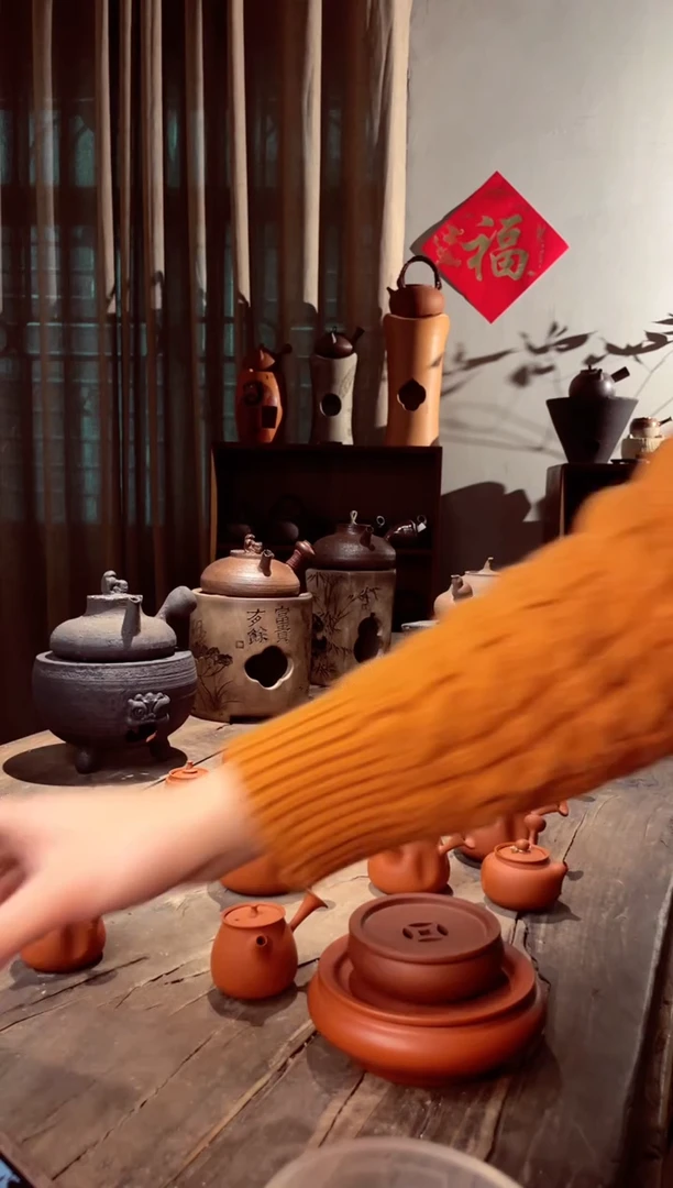 【闪购商品】壶45CC潮州鸡蛋黄纯手拉泡茶壶