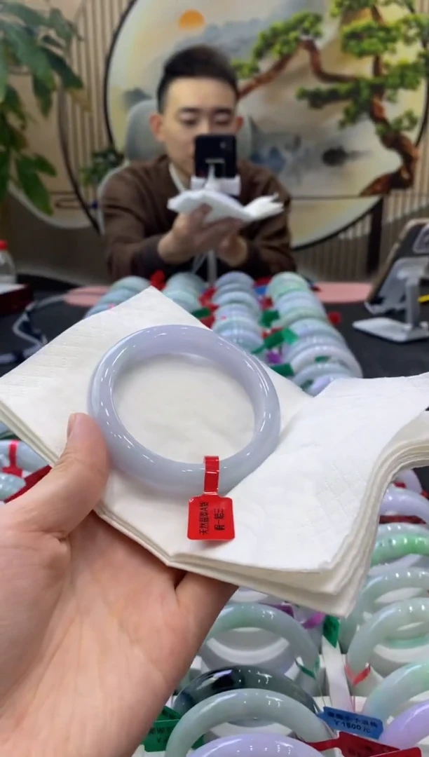 未镶嵌手镯翡翠4371