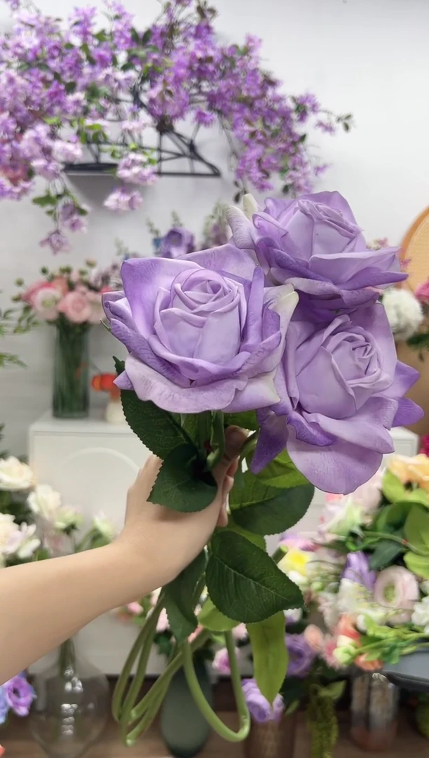 无*3枝深紫手感保湿水晶