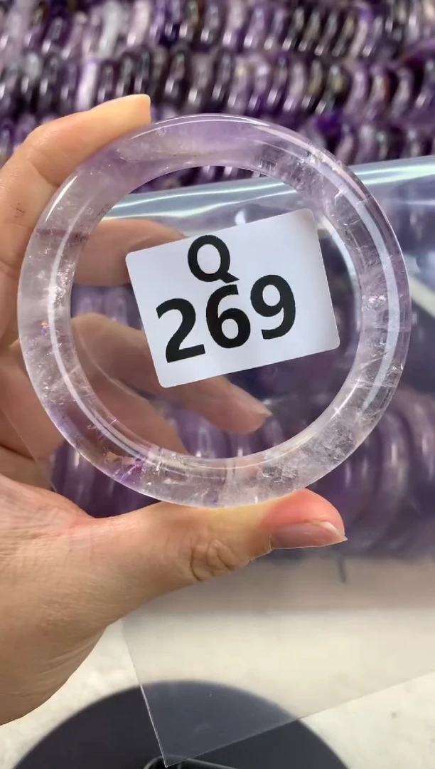 【闪购商品】水晶水晶手镯Q未镶嵌269-57