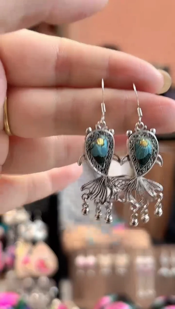 织绣艺枝独绣手工饰品489