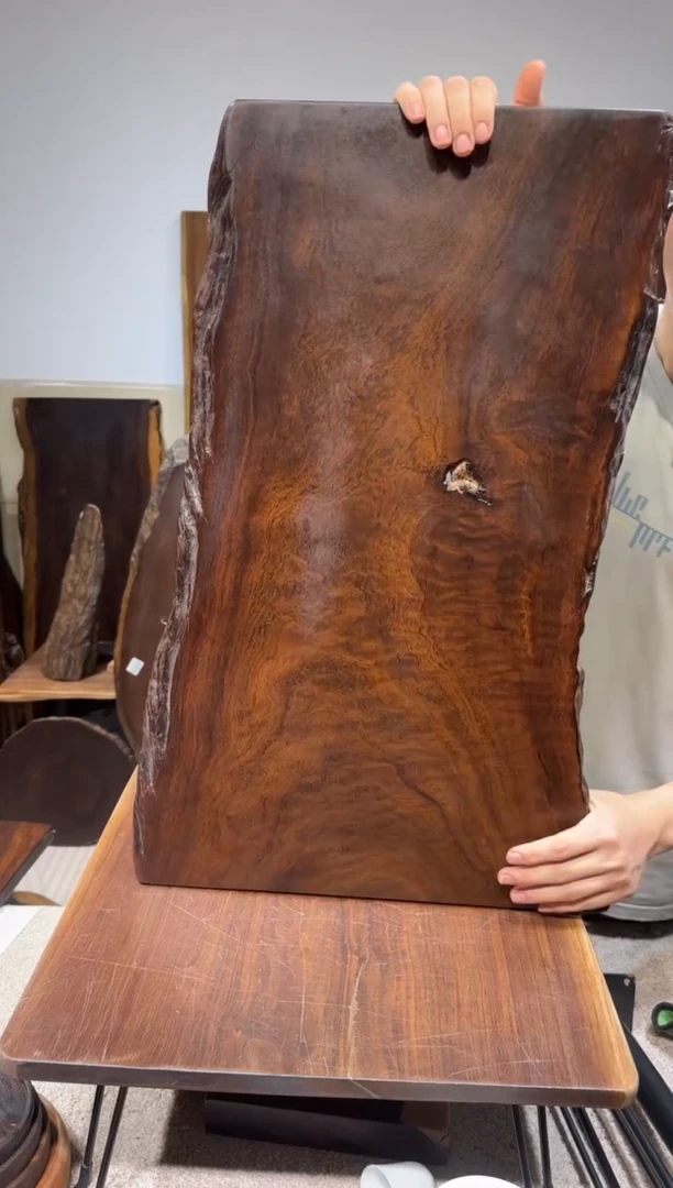 风车木（黑檀木）尺寸70*38*2.3编号494