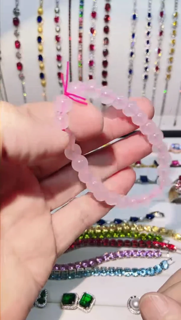 银S925镶嵌耳饰托帕石1