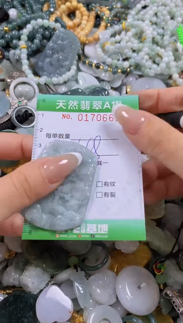 翡翠未镶嵌颈饰闪购0170662