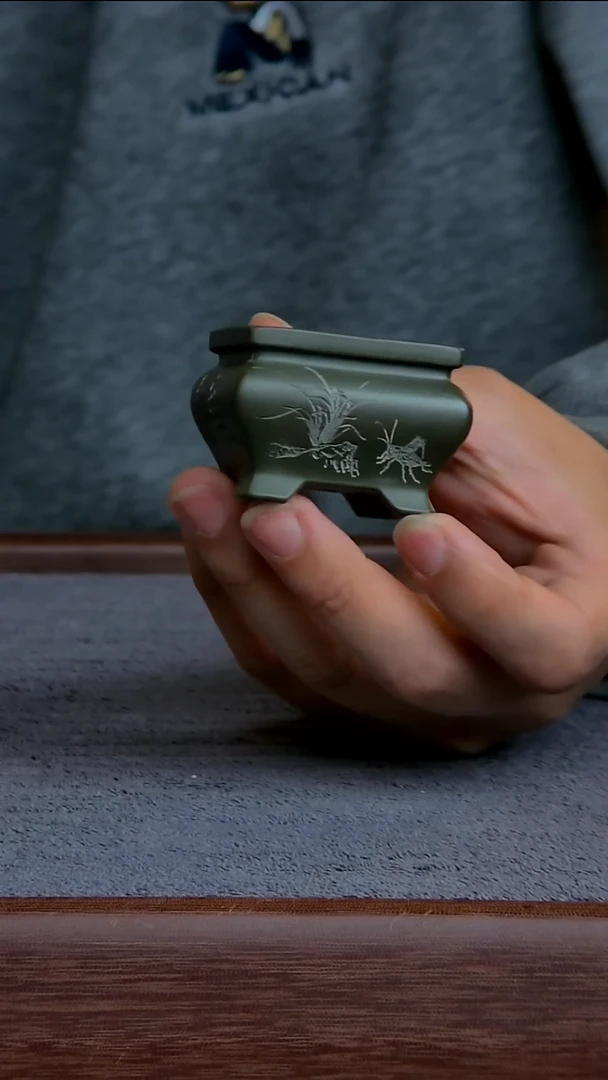 【闪购商品】紫砂花盆3.8*2.5内径尺寸