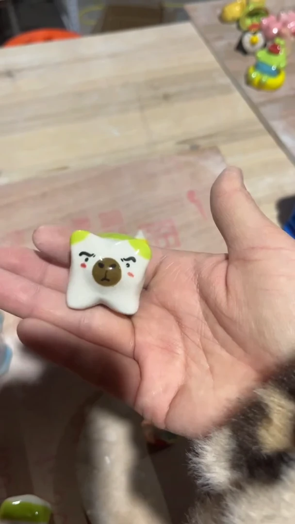【闪购商品】摆件57微瑕手工陶瓷摆件