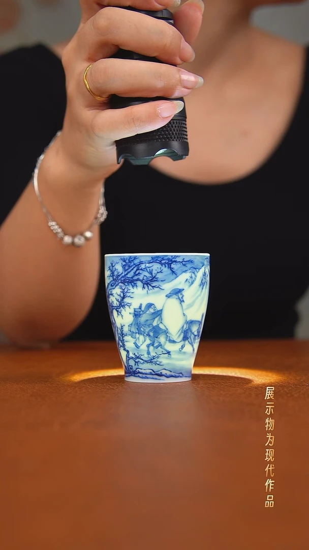 杯子景德镇手绘茶器