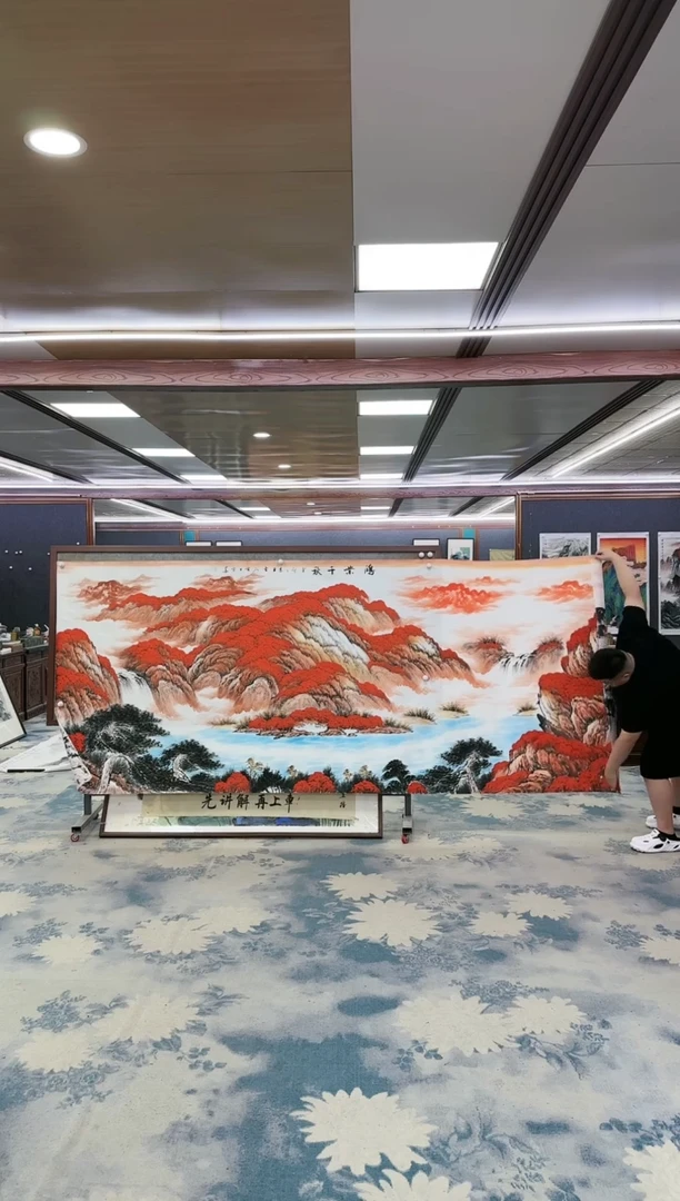 国画W-刘雪红-大丈二-山水国画