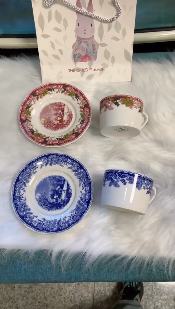 【闪购商品】瓷片陶瓷原单CC746餐具2个