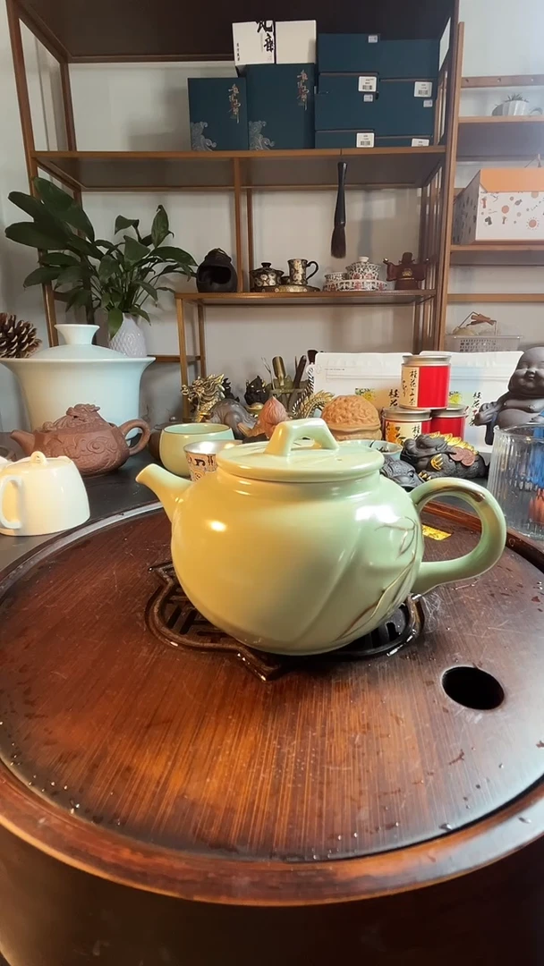 竹韵描金茶壶200ml