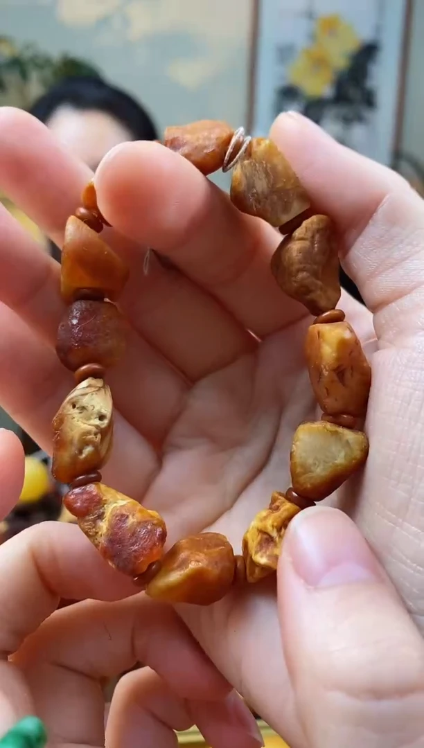 【闪购商品】琥珀手串未镶嵌手串