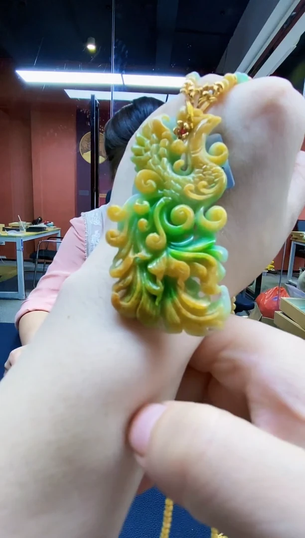 颈饰未镶嵌翡翠翡翠吊坠