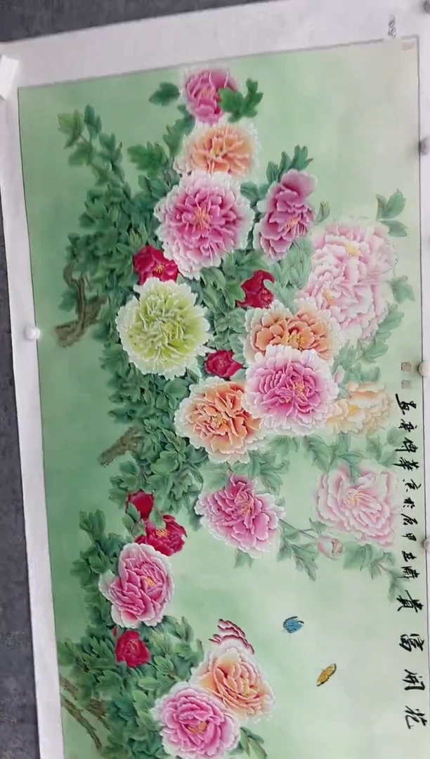 国画张传亭老师的作品3