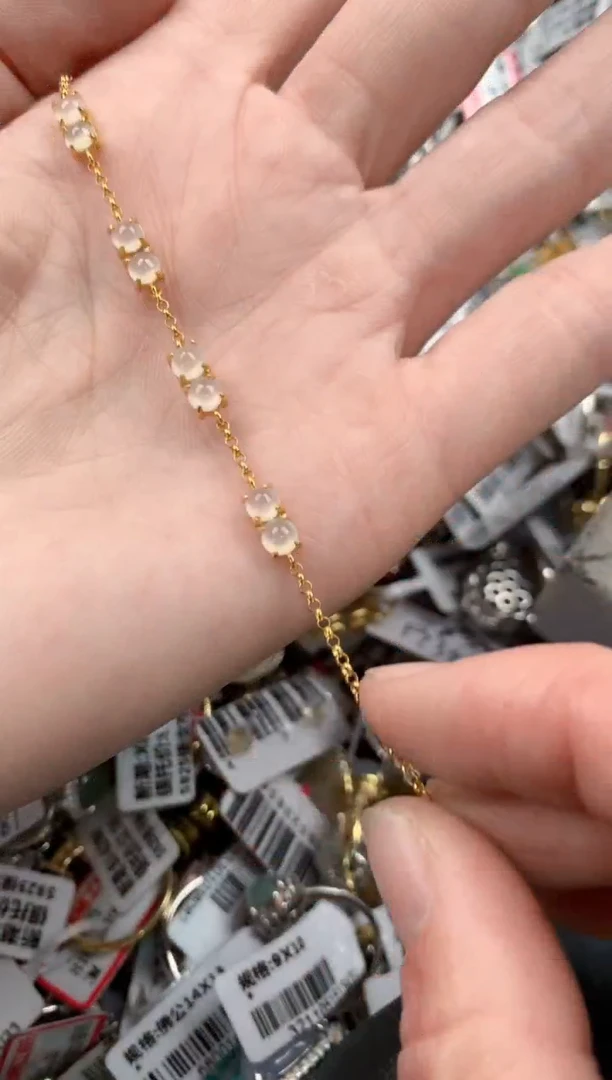 银S925镶嵌戒指翡翠999         7