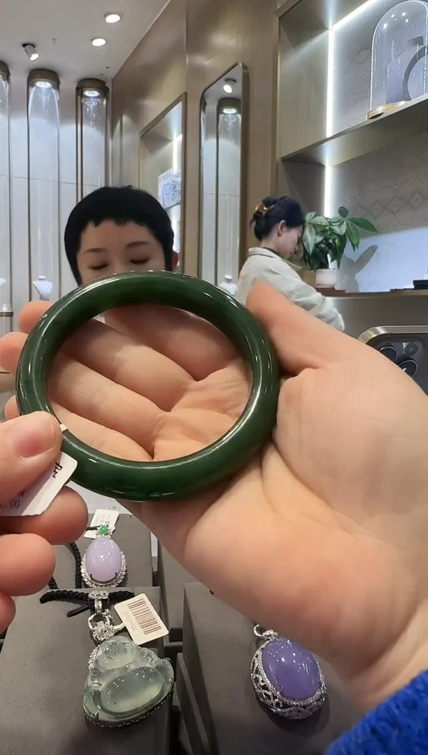 未镶嵌手镯和田玉[70】61-62 mm 多样发一