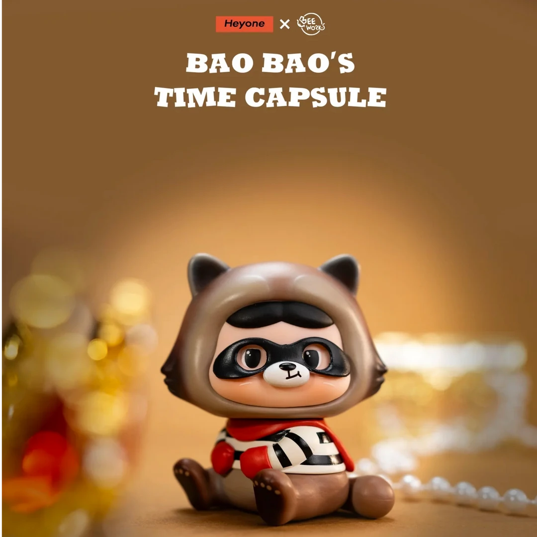 【代拆】黑玩饱饱的时光纪念册系列潮玩盲盒