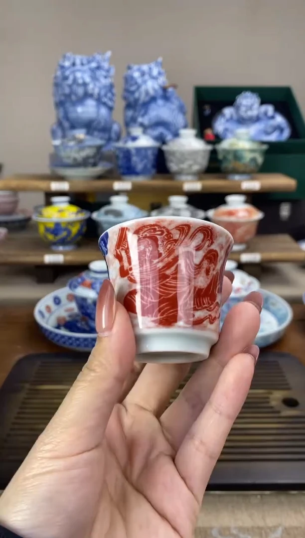 【闪购商品】飞天 小马蹄杯 陶瓷