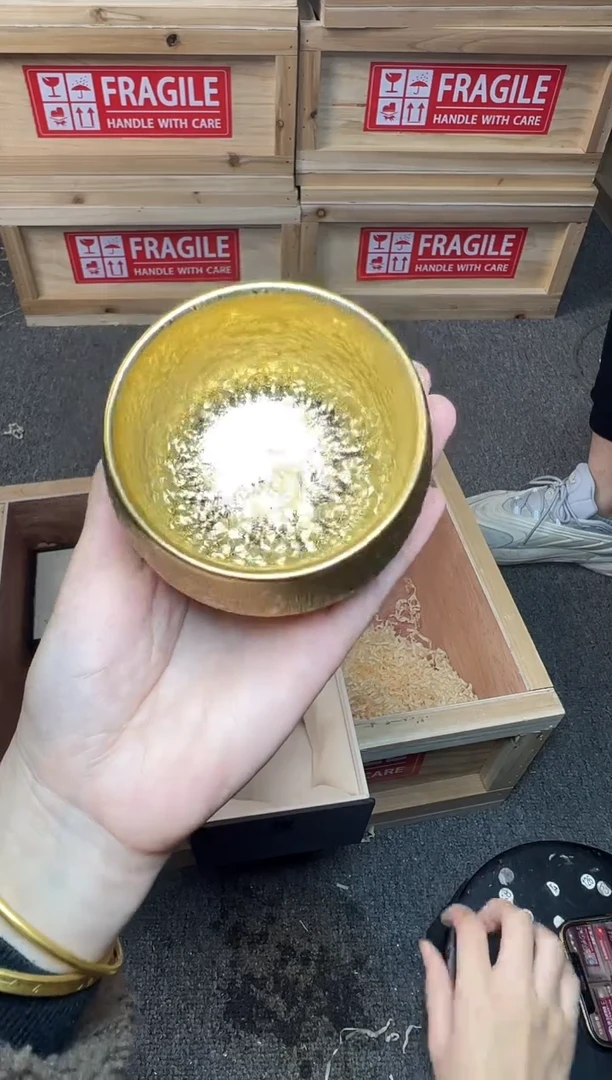 茶盏金钻 建窑建盏主人杯