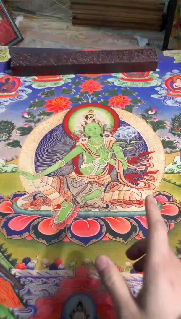 卷轴画路路的唐卡tk160