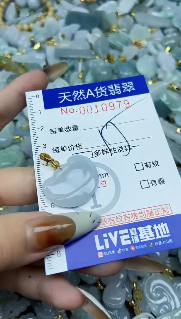 【闪购商品】翡翠颈饰未镶嵌天然A货翡翠