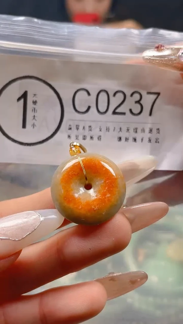 【闪购商品】翡翠颈饰未镶嵌/C/翡翠A货一图一物