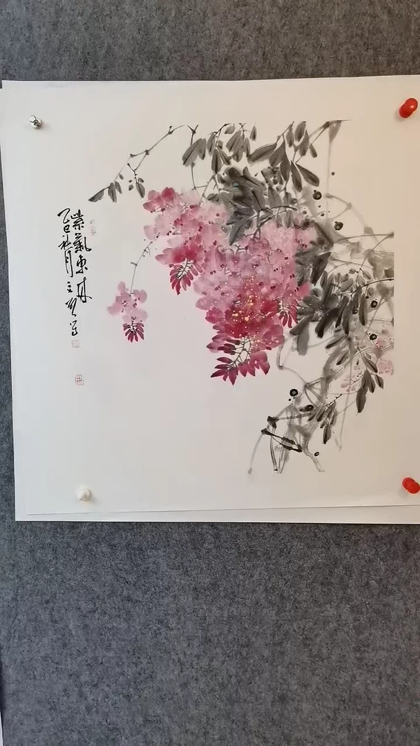 紫气东来68*68cm