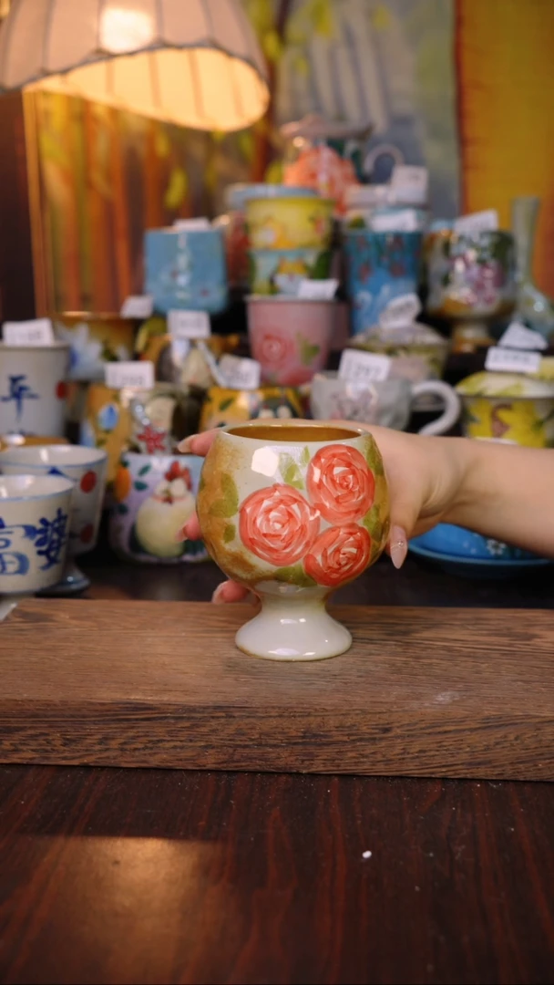 摆件泥垚手作 景德镇手工手绘器物