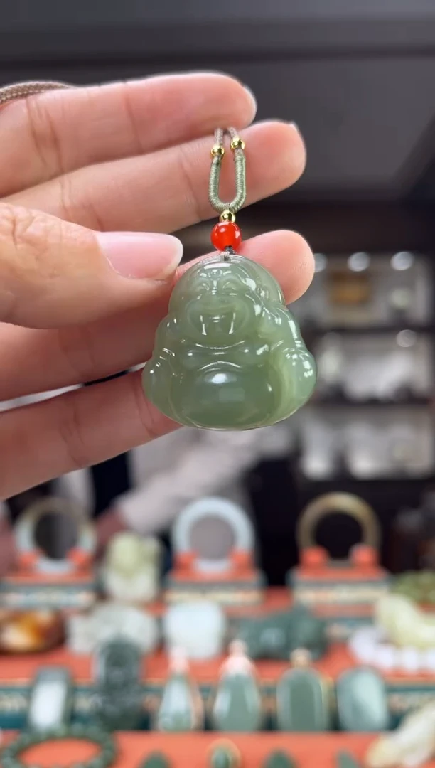 【闪购商品】和田玉颈饰未镶嵌佩佩30mm左右